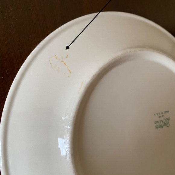 1960s Buffalo China 3 DINNER PLATES 9.5\
